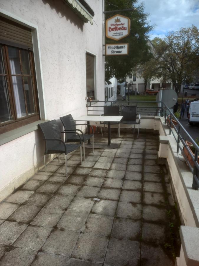 Hotel Krone Bad Cannstatt Stuttgart Exterior foto